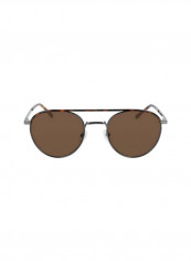 Full-Rim Metal Oval Sunglasses - Lens Size: 52 mm