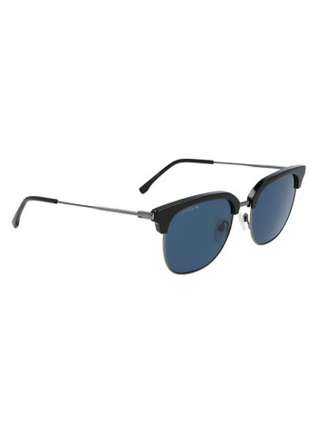 Men's Full-Rim Metal Modified Rectangle Sunglasses - Lens Size: 52 mm