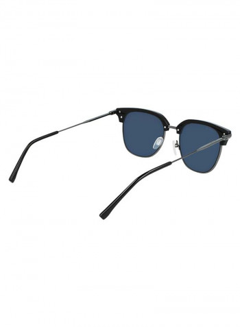 Men's Full-Rim Metal Modified Rectangle Sunglasses - Lens Size: 52 mm