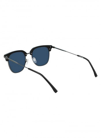 Men's Full-Rim Metal Modified Rectangle Sunglasses - Lens Size: 52 mm
