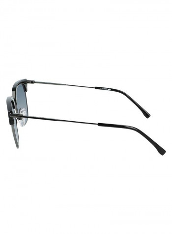 Men's Full-Rim Metal Modified Rectangle Sunglasses - Lens Size: 52 mm