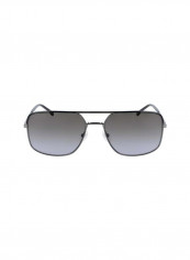 Men's Full Rim Metal Modified Rectangle Sunglasses - Lens Size: 59 mm