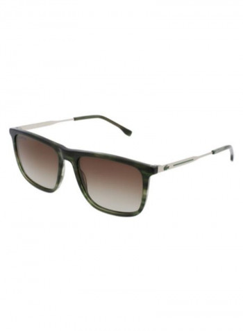 Men's Full-Rim ZYL Modified Rectangle Sunglasses - Lens Size: 55 mm