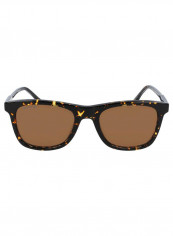 Men's Full Rimmed Modified Rectangular Frame Sunglasses - Lens Size: 53 mm