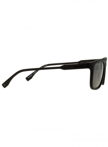 Men's Full Rimmed Rectangular Frame Sunglasses - Lens Size: 54 mm