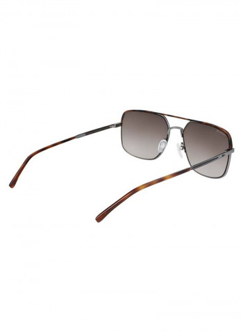 Men's Fullrim Metal Modified Sunglasses - Lens Size: 59 mm