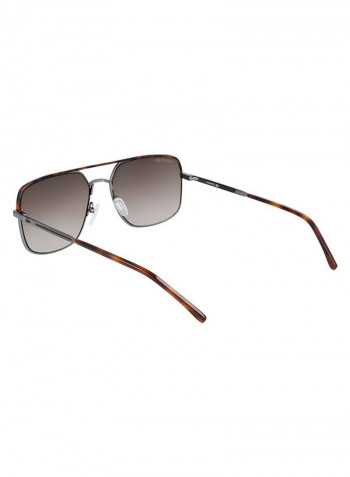 Men's Fullrim Metal Modified Sunglasses - Lens Size: 59 mm