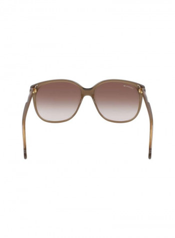 Women's Full-Rim ZYL Modified Rectangle Sunglasses - Lens Size: 60 mm