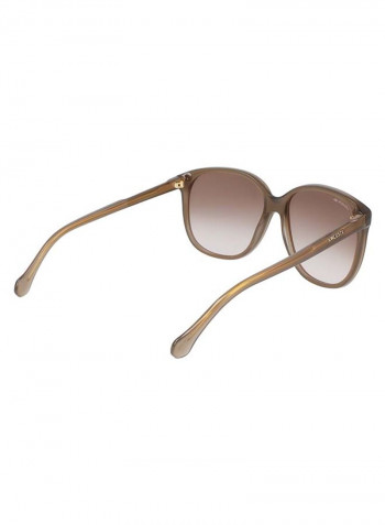 Women's Full-Rim ZYL Modified Rectangle Sunglasses - Lens Size: 60 mm