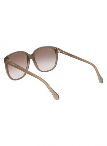 Women's Full-Rim ZYL Modified Rectangle Sunglasses - Lens Size: 60 mm