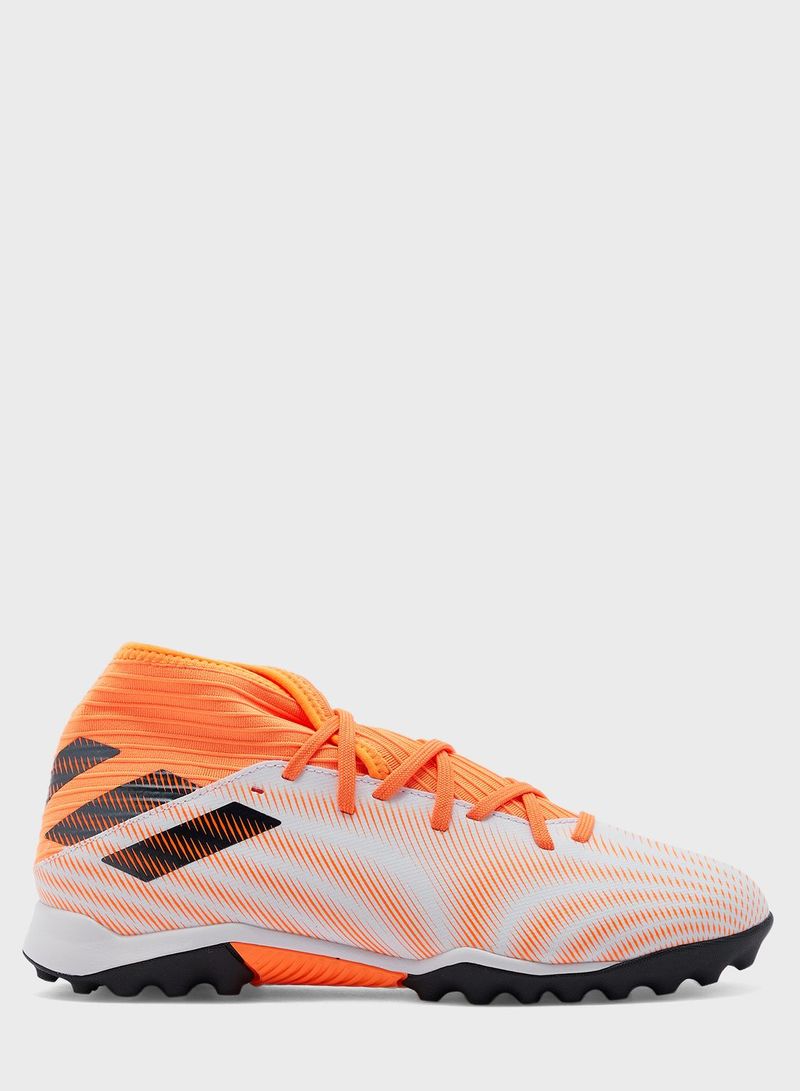 Comfortable Lace-Up Shoes Orange/White