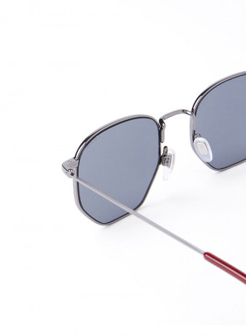 Hexagon Frame Sunglasses - Lens Size: 51 mm