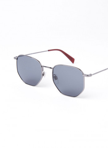 Hexagon Frame Sunglasses - Lens Size: 51 mm