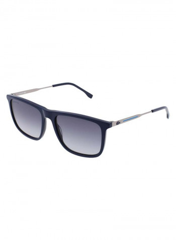 Men's Full-Rim ZYL Modified Rectangle Sunglasses - Lens Size: 55 mm