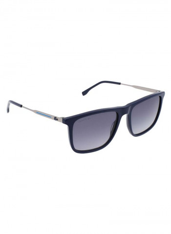 Men's Full-Rim ZYL Modified Rectangle Sunglasses - Lens Size: 55 mm