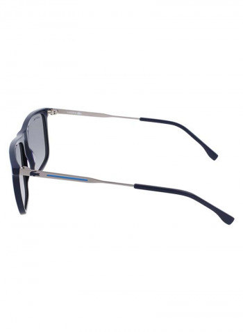 Men's Full-Rim ZYL Modified Rectangle Sunglasses - Lens Size: 55 mm