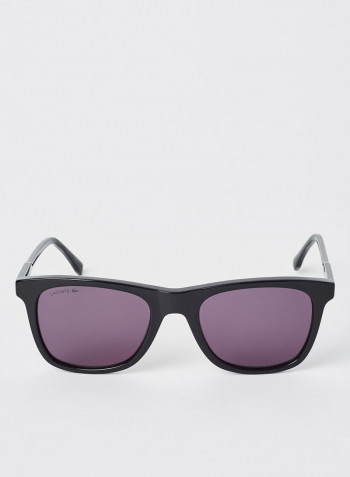 Men's Full Rimmed Modified Rectangular Frame Sunglasses - Lens Size: 53 mm