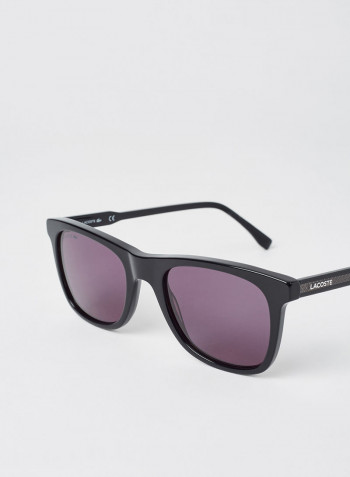 Men's Full Rimmed Modified Rectangular Frame Sunglasses - Lens Size: 53 mm