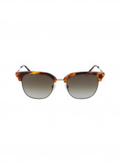 Men's Full-Rim Metal Modified Rectangle Sunglasses - Lens Size: 52 mm