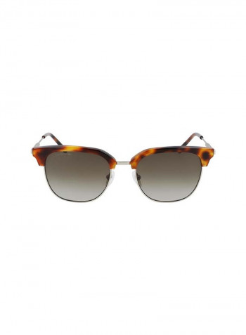 Men's Full-Rim Metal Modified Rectangle Sunglasses - Lens Size: 52 mm