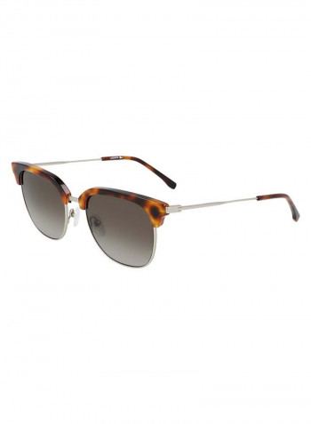 Men's Full-Rim Metal Modified Rectangle Sunglasses - Lens Size: 52 mm