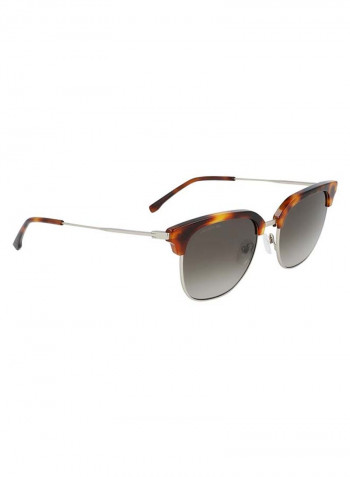 Men's Full-Rim Metal Modified Rectangle Sunglasses - Lens Size: 52 mm