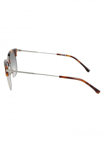 Men's Full-Rim Metal Modified Rectangle Sunglasses - Lens Size: 52 mm