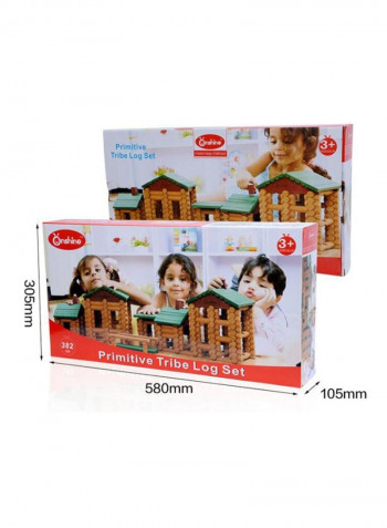 382-Piece Interlocking Building Blocks Set