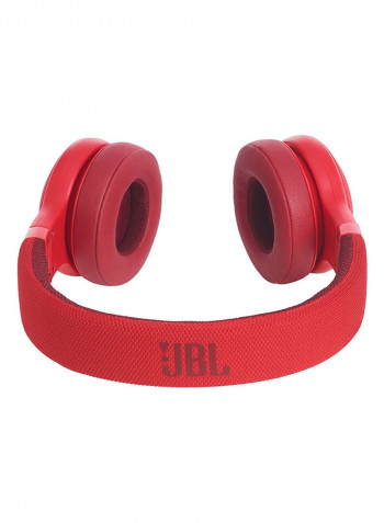 On-Ear Bluetooth Headphones With Mic Red