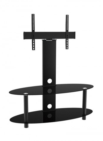 Floor TV Stand 1100x420x1297millimeter Black