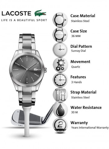 Women's Parisienne Water Resistant Analog Watch 2001081