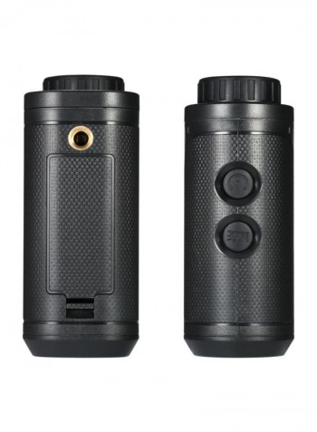 Handheld Laser Digital Rangefinder Black 600meter