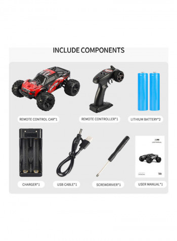 High Speed 1:16 Off Road RC Car 39.2x14.7x26.5cm