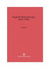English Philanthropy, 1660-1960 Hardcover