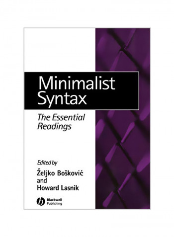Minimalist Syntax: The Essential Readings Paperback