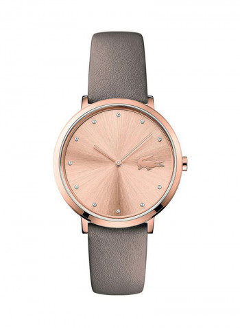 Women's Moon Leather Analog Watch 2001039