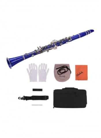 ABS 17-Key Clarinet Bb Flat With Accessories