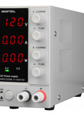 Adjustable Mini DC Power Supply Unit With LED Display White 29.00 X 10.50 X 18.00cm