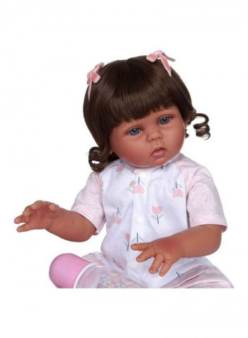 Reborn Lifelike Doll Set with Outfit 43.3x15x24.5cm