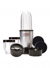 11-Piece Bullet Blender Set 400W 400 W 1916628 Silver/Black/Clear