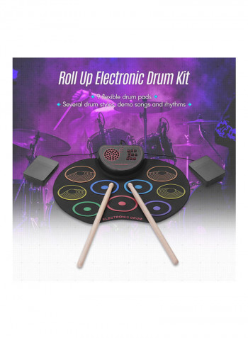 Portable Electronic Drum Set