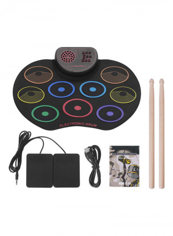 Portable Electronic Drum Set