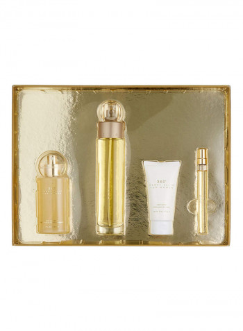 طقم هدايا ماء تواليت مكون من 4 قطع (1 x EDT 100 ml, 1 x Body Mist 118 ml, 1 x Hand Cream 57 g, 1 x EDT 10 ml)