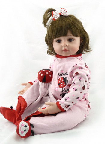 Decdeal Reborn Soft Touch Baby Doll 24inch