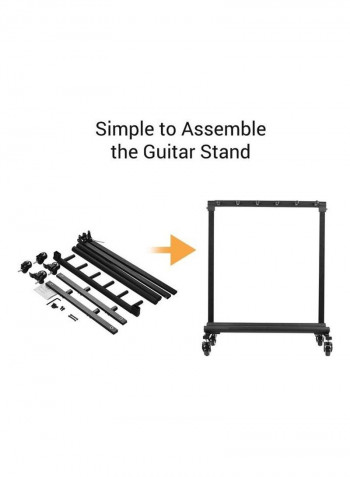 Portable Multi Guitars Stand