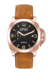 Men's Analog Quartz Waterproof Round Watch 2191
