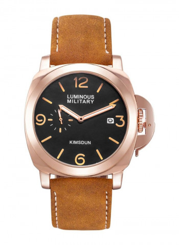 Men's Analog Quartz Waterproof Round Watch 2191