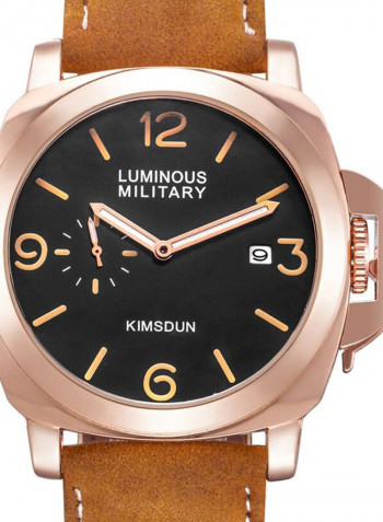 Men's Analog Quartz Waterproof Round Watch 2191