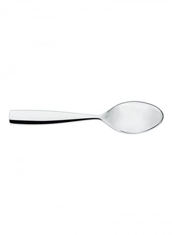 6-Piece Stainless Steel Spoon Set Silver