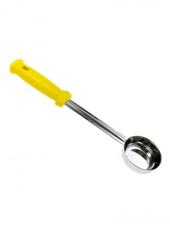 Bucket Dosing Spoon Silver/Yellow